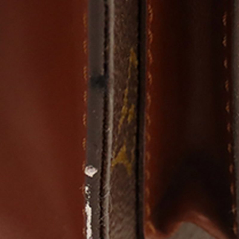 Brown Louis Vuitton Monogram Montaigne MM Satchel - Image 11