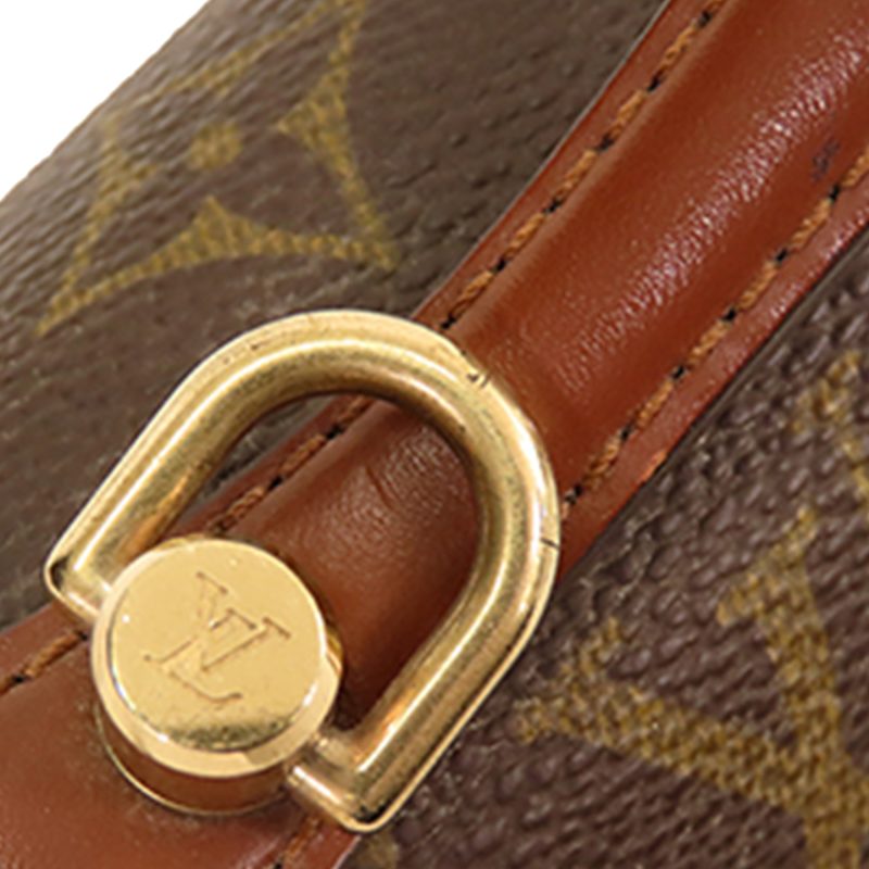 Brown Louis Vuitton Monogram Montaigne MM Satchel - Image 13