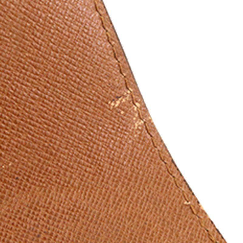 Brown Louis Vuitton Monogram Montaigne MM Satchel - Image 15