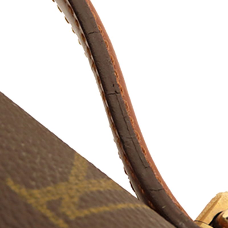 Brown Louis Vuitton Monogram Montaigne MM Satchel - Image 17