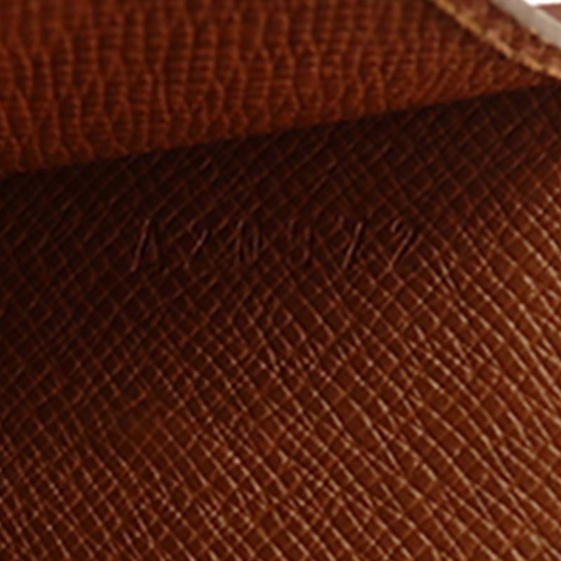 Brown Louis Vuitton Monogram Montaigne MM Satchel - Image 8