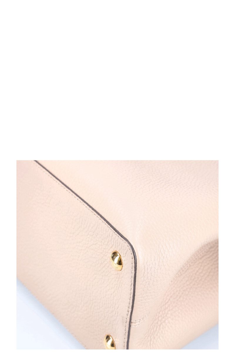LOUIS VUITTON Capucines GM Leather Beige - Image 7