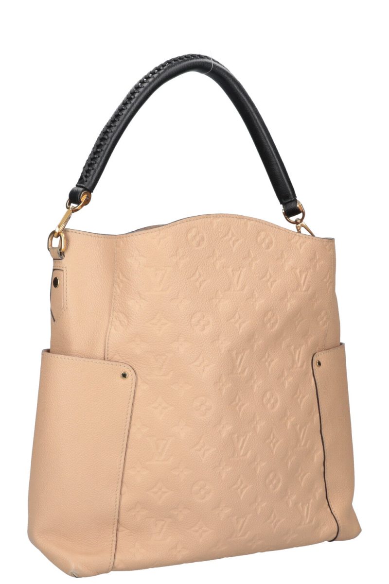 LOUIS VUITTON Bagatelle Beige M46112 Monogram Empreinte Leather Size NM - Image 3