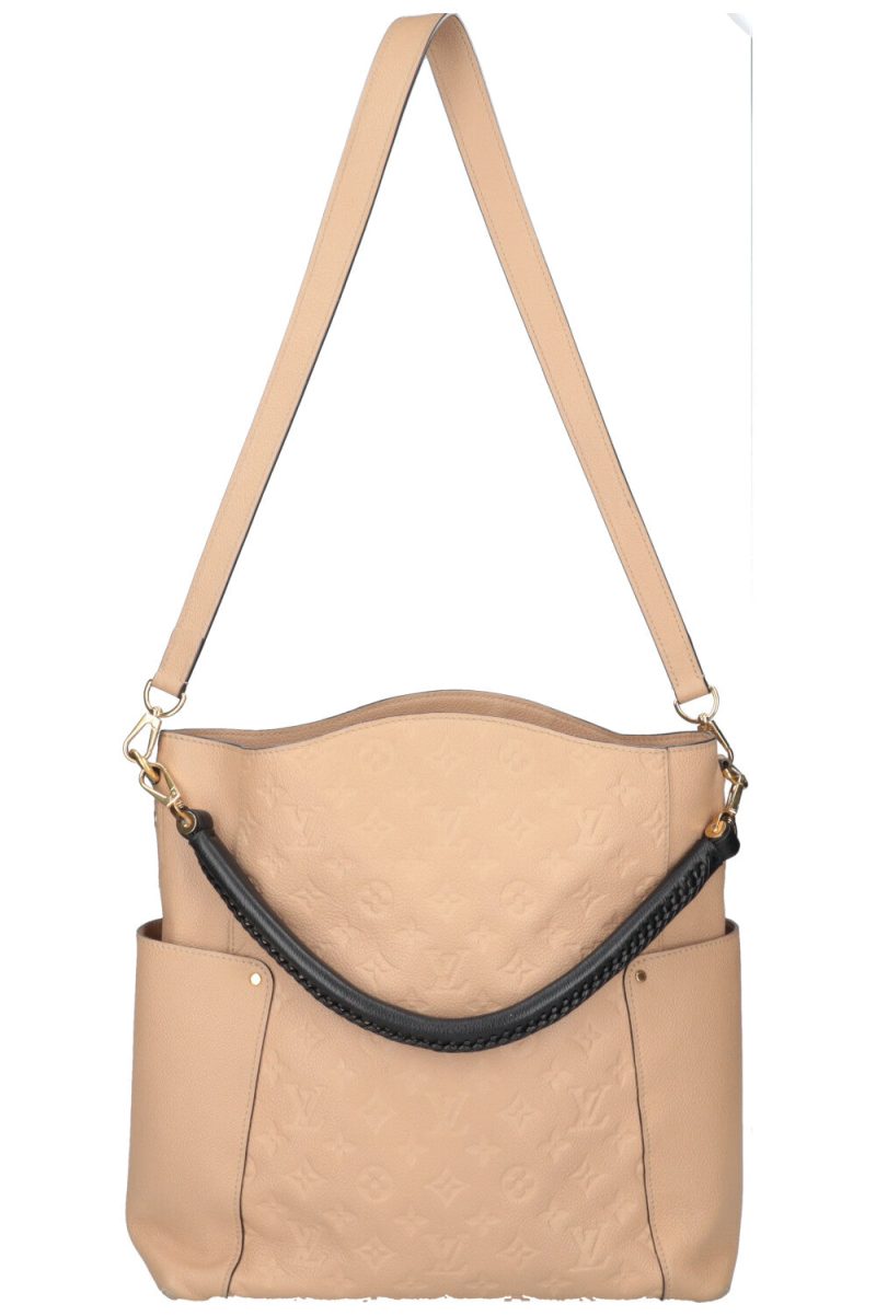 LOUIS VUITTON Bagatelle Beige M46112 Monogram Empreinte Leather Size NM - Image 12