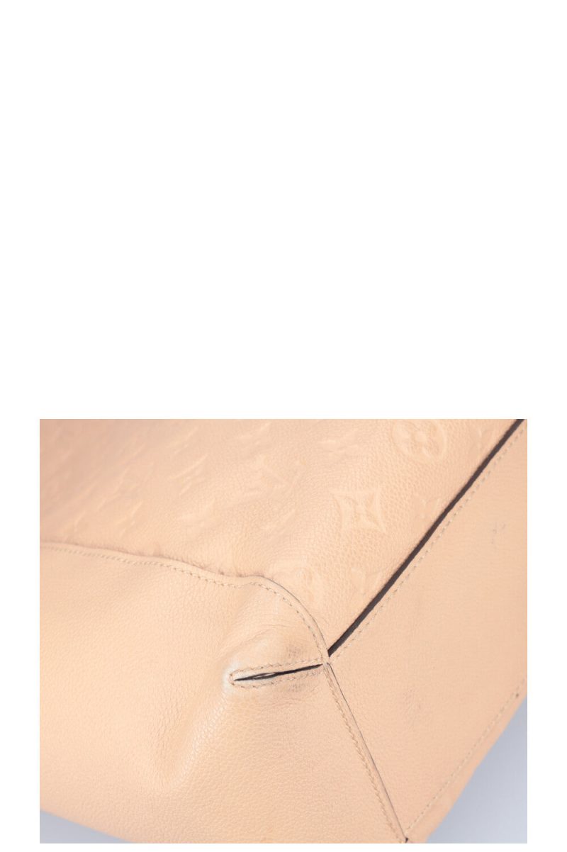 LOUIS VUITTON Bagatelle Beige M46112 Monogram Empreinte Leather Size NM - Image 7