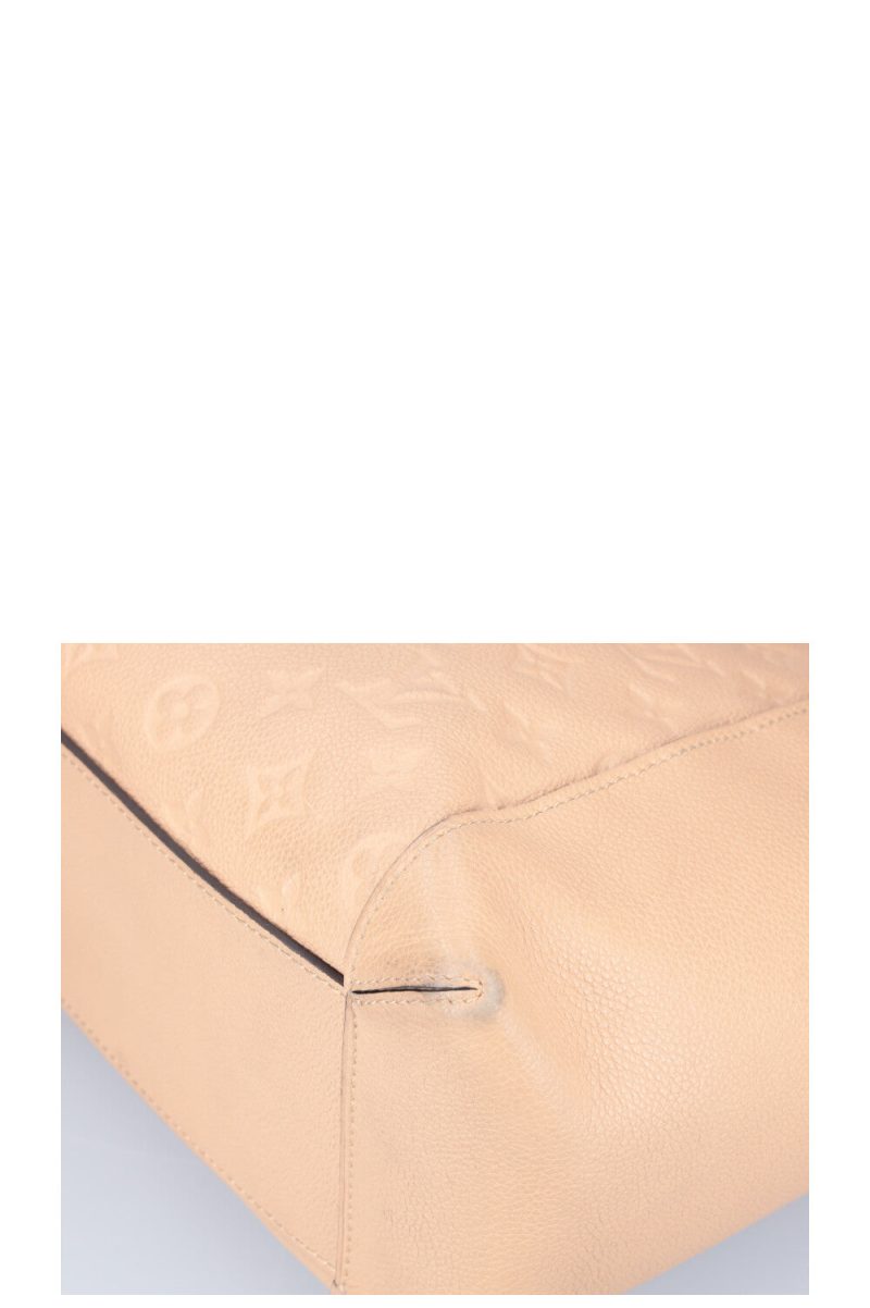 LOUIS VUITTON Bagatelle Beige M46112 Monogram Empreinte Leather Size NM - Image 8
