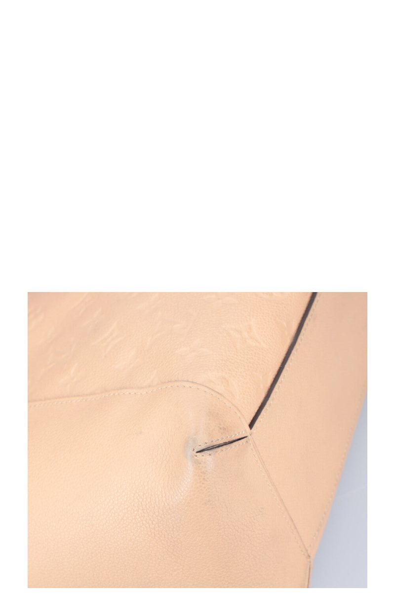 LOUIS VUITTON Bagatelle Beige M46112 Monogram Empreinte Leather Size NM - Image 9