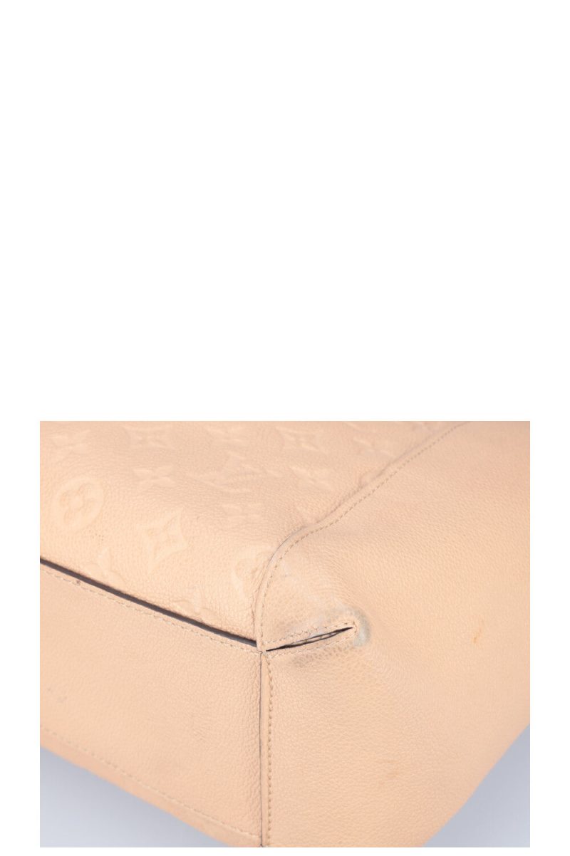 LOUIS VUITTON Bagatelle Beige M46112 Monogram Empreinte Leather Size NM - Image 10