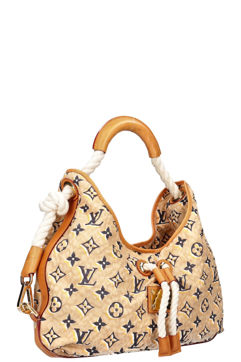 LOUIS VUITTON Bulles Marine M40238 Nylon Monogram・Pattern Size PM - Image 3