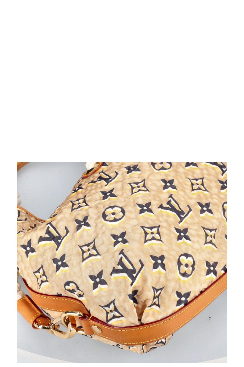 LOUIS VUITTON Bulles Marine M40238 Nylon Monogram・Pattern Size PM - Image 9