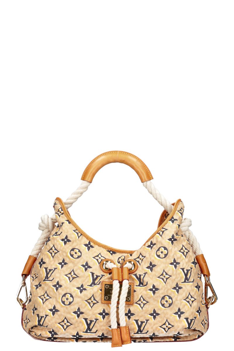 LOUIS VUITTON Bulles Marine M40238 Nylon Monogram・Pattern Size PM