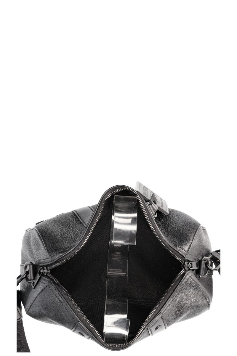 Louis Vuitton City Malle Monogram Handbag with Black Leather and Strap - Image 12