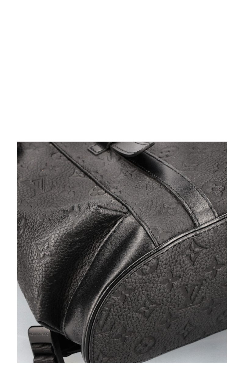LOUIS VUITTON Christopher MM Backpack Black - Image 7