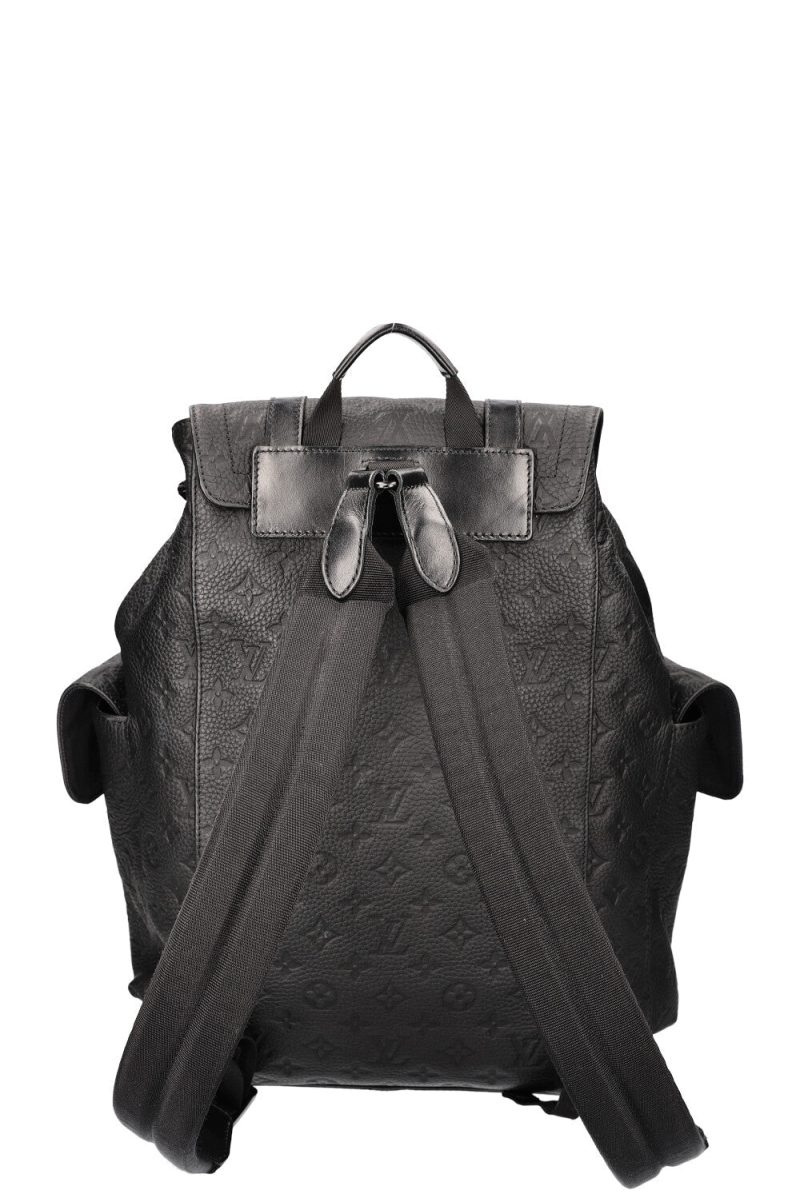 LOUIS VUITTON Christopher MM Backpack Black - Image 4