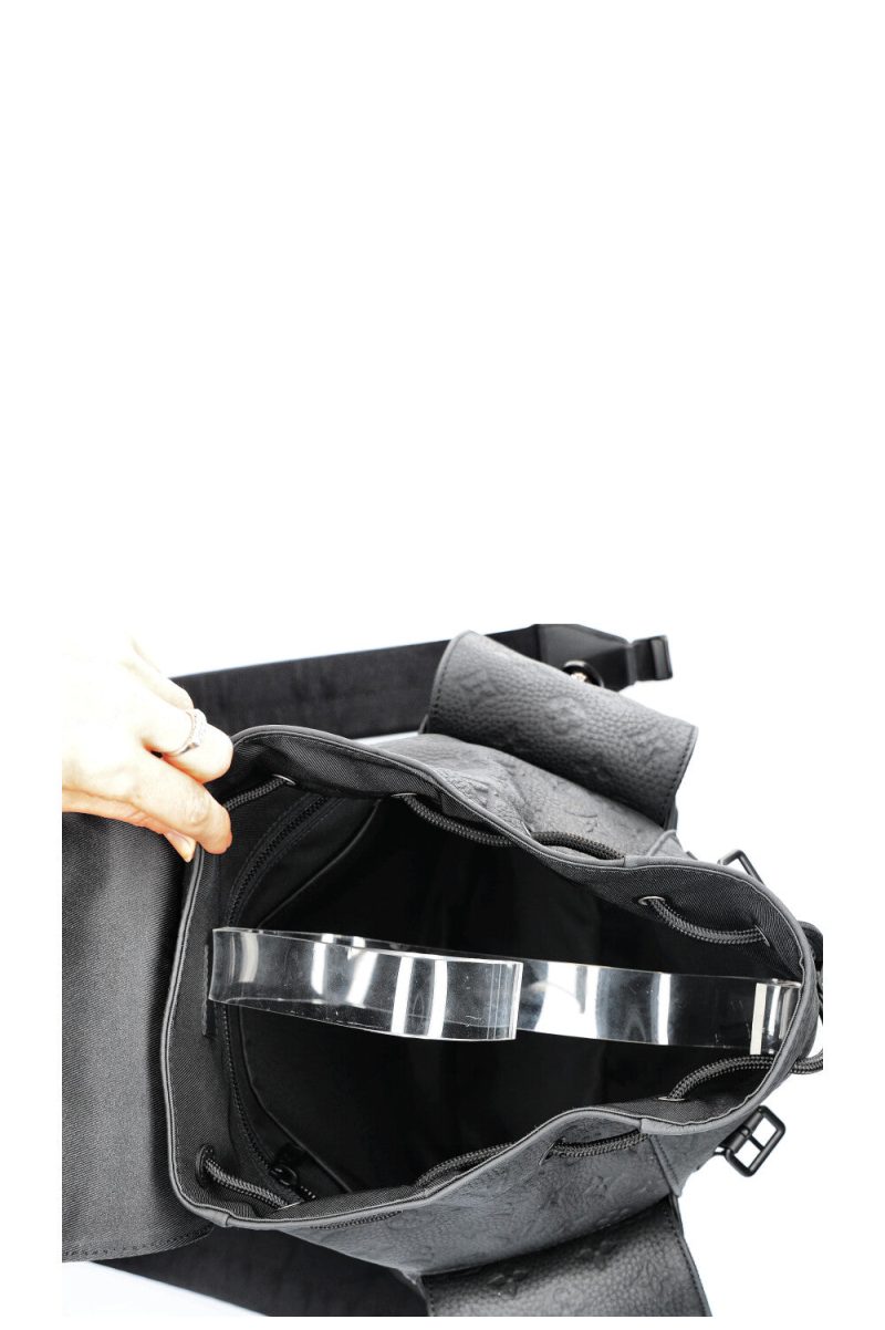 LOUIS VUITTON Christopher MM Backpack Black - Image 10