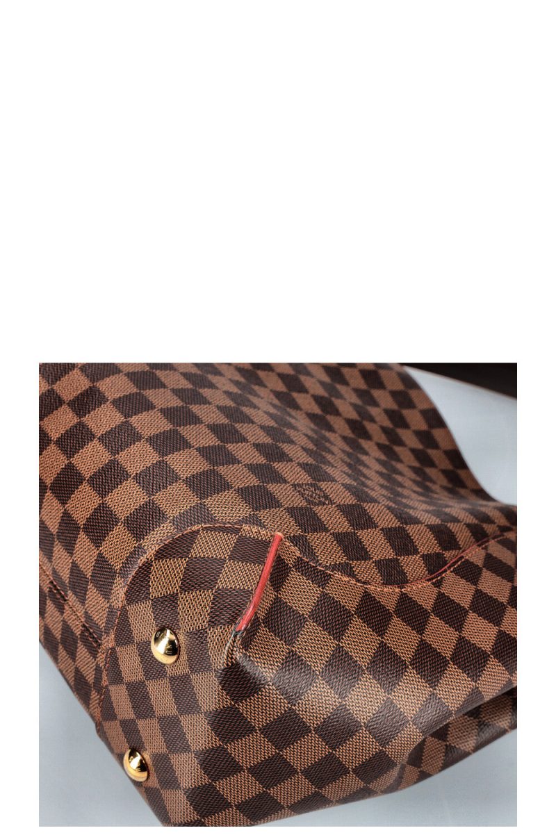 Louis Vuitton Caissa Hobo Rose Ballerine Damier Shoulder Bag - Image 10