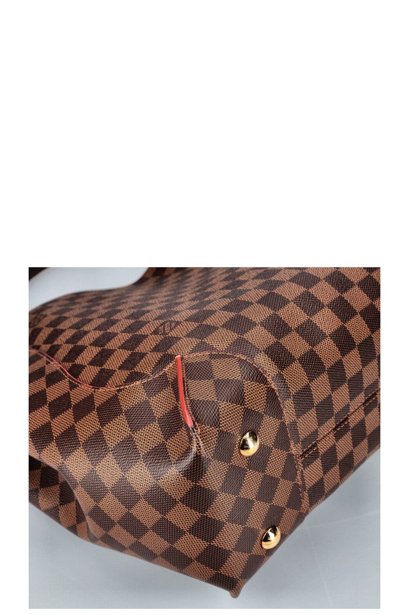 Louis Vuitton Caissa Hobo Rose Ballerine Damier Shoulder Bag - Image 9