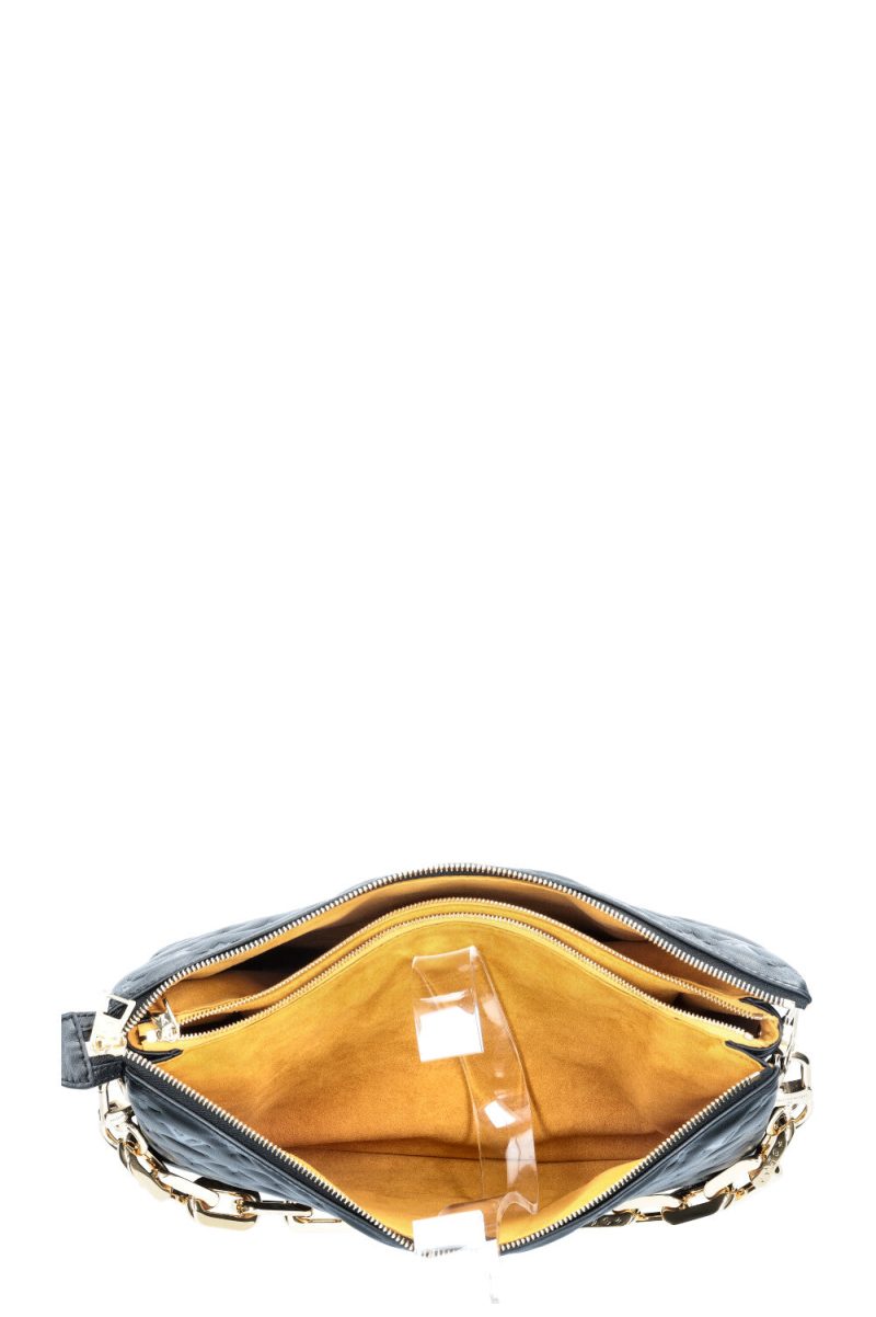 LOUIS VUITTON Coussin Noir M57790 Monogram Lambskin Size PM - Image 13