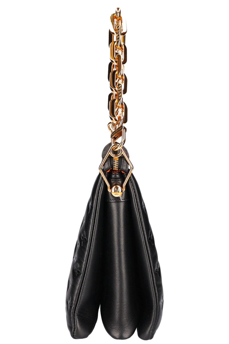 LOUIS VUITTON Coussin Noir M57790 Monogram Lambskin Size PM - Image 5