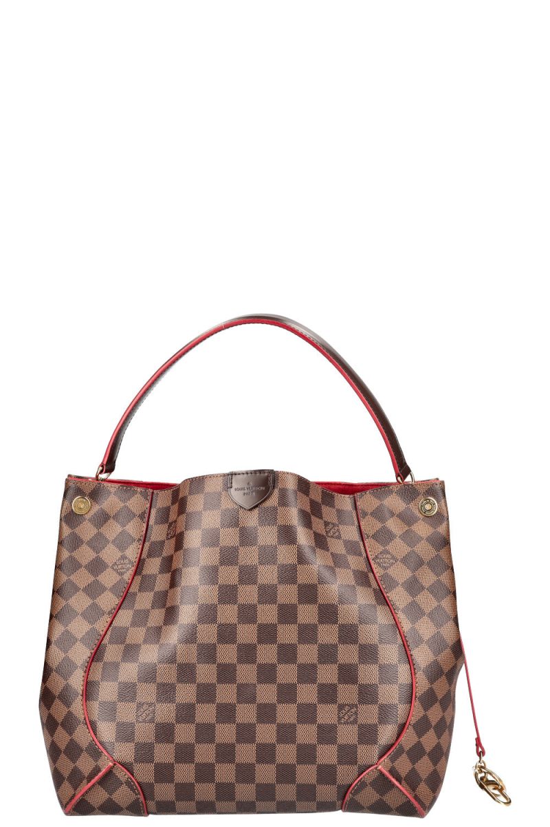 Louis Vuitton Caissa Brown Damier Ebene Canvas Shoulder Bag