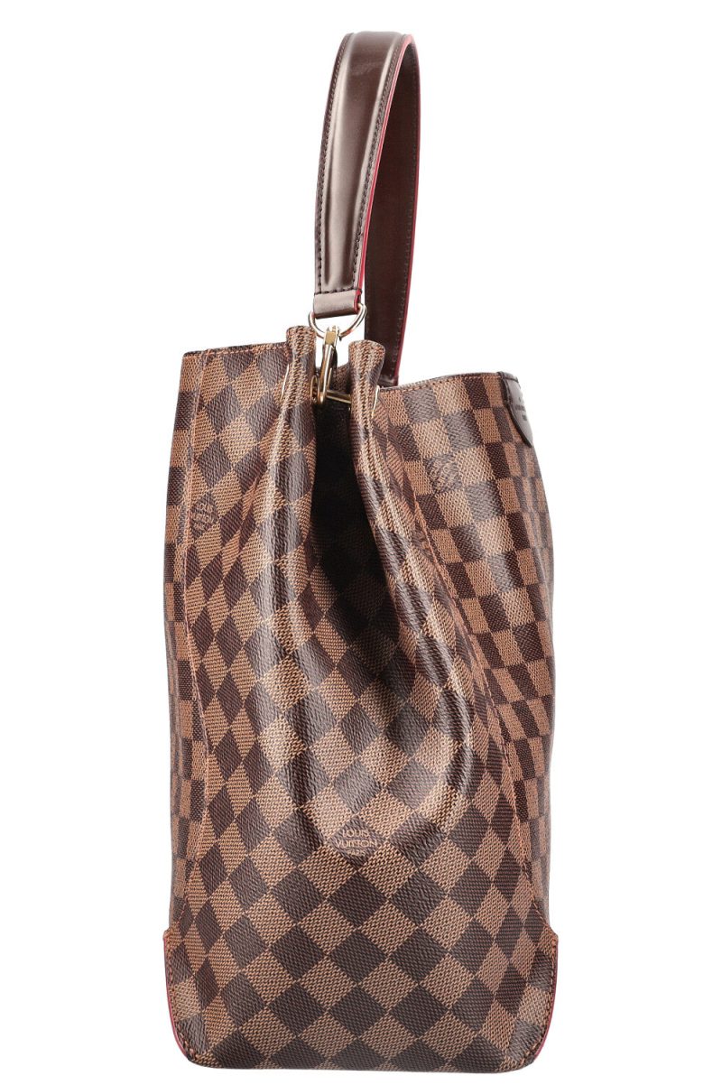 Louis Vuitton Caissa Brown Damier Ebene Canvas Shoulder Bag - Image 4