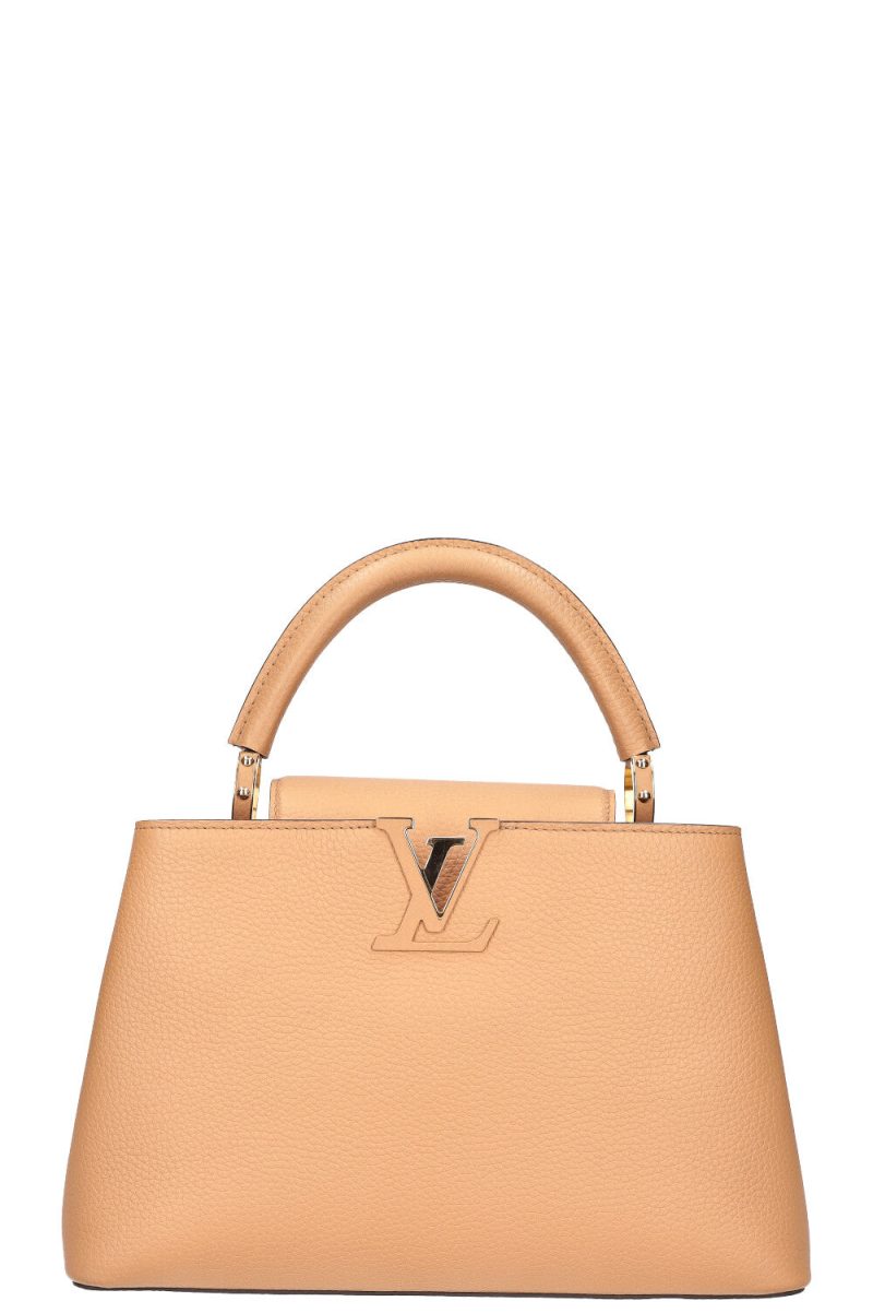 Louis Vuitton Capucines MM Beige Taurillon - Image 3