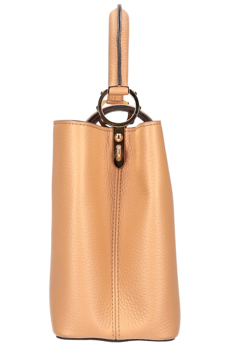 Louis Vuitton Capucines MM Beige Taurillon - Image 5