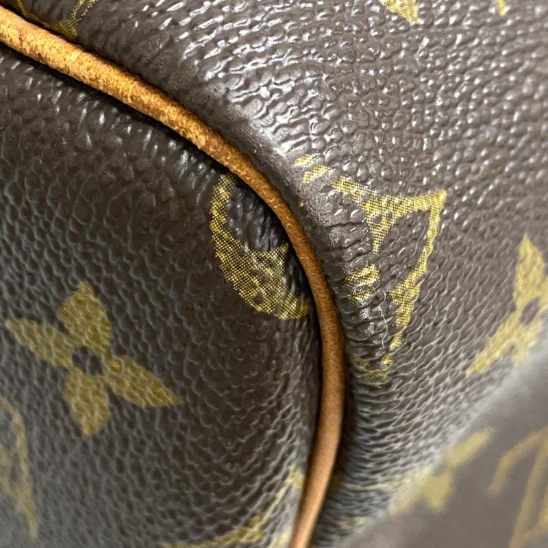 Brown Louis Vuitton Monogram Keepall Bandouliere 60 Travel Bag - Image 10