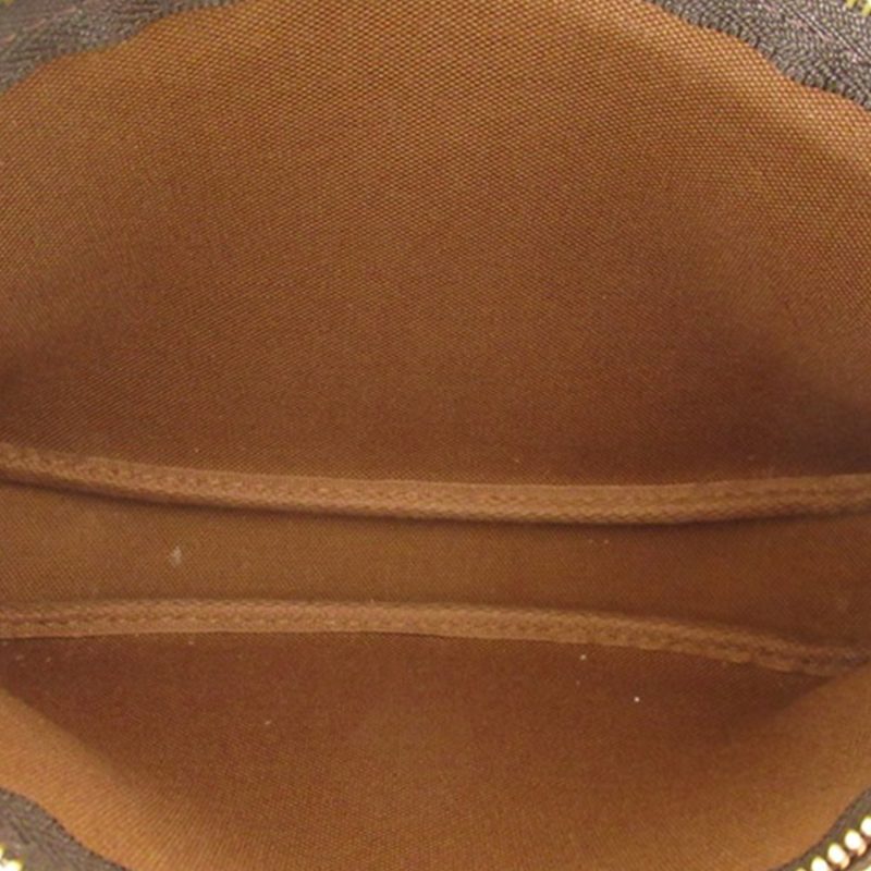 Brown Louis Vuitton Monogram Pochette Accessoires Shoulder Bag - Image 5
