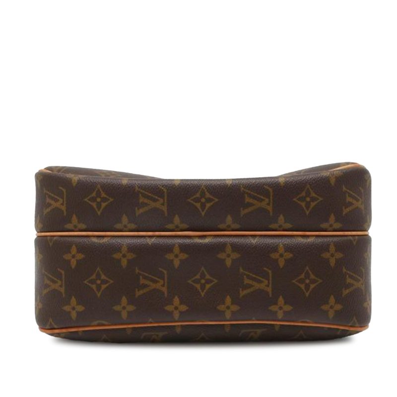 Brown Louis Vuitton Monogram Reporter PM Crossbody Bag - Image 3