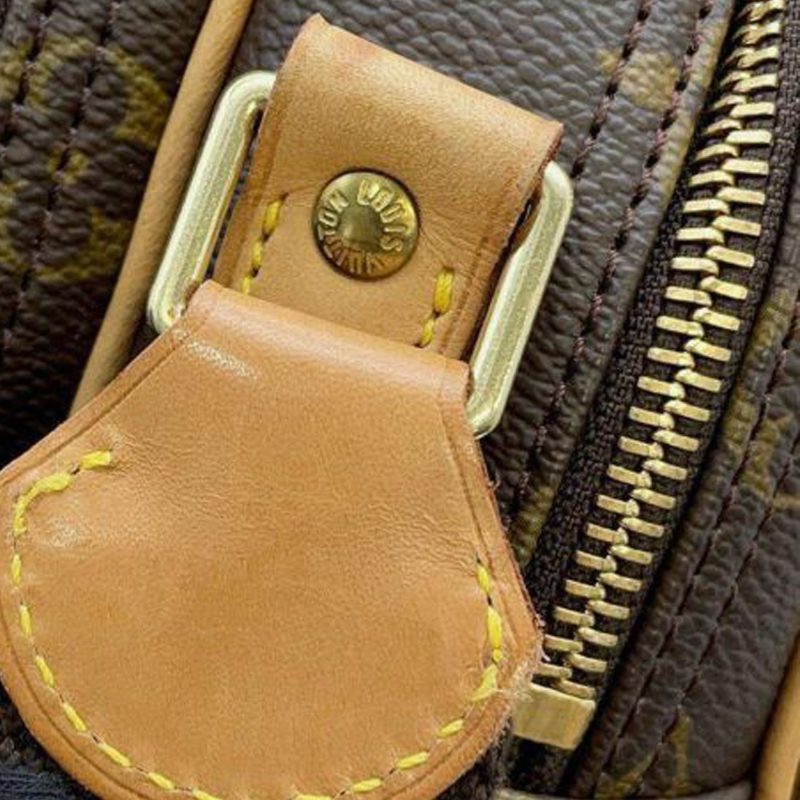 Brown Louis Vuitton Monogram Reporter PM Crossbody Bag - Image 9