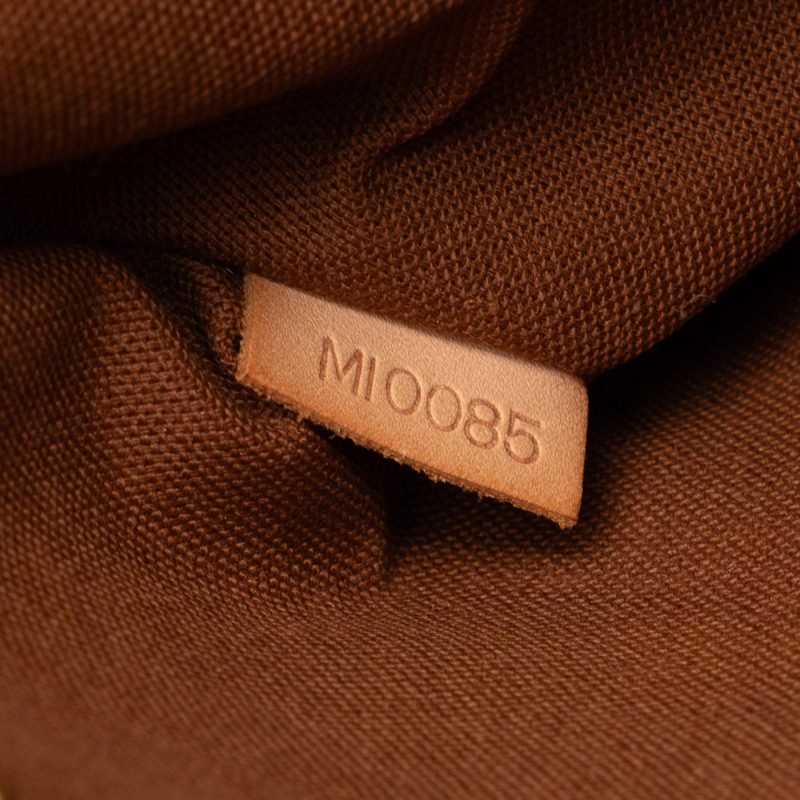Brown Louis Vuitton Monogram Pochette Cles Coin Pouch - Image 7