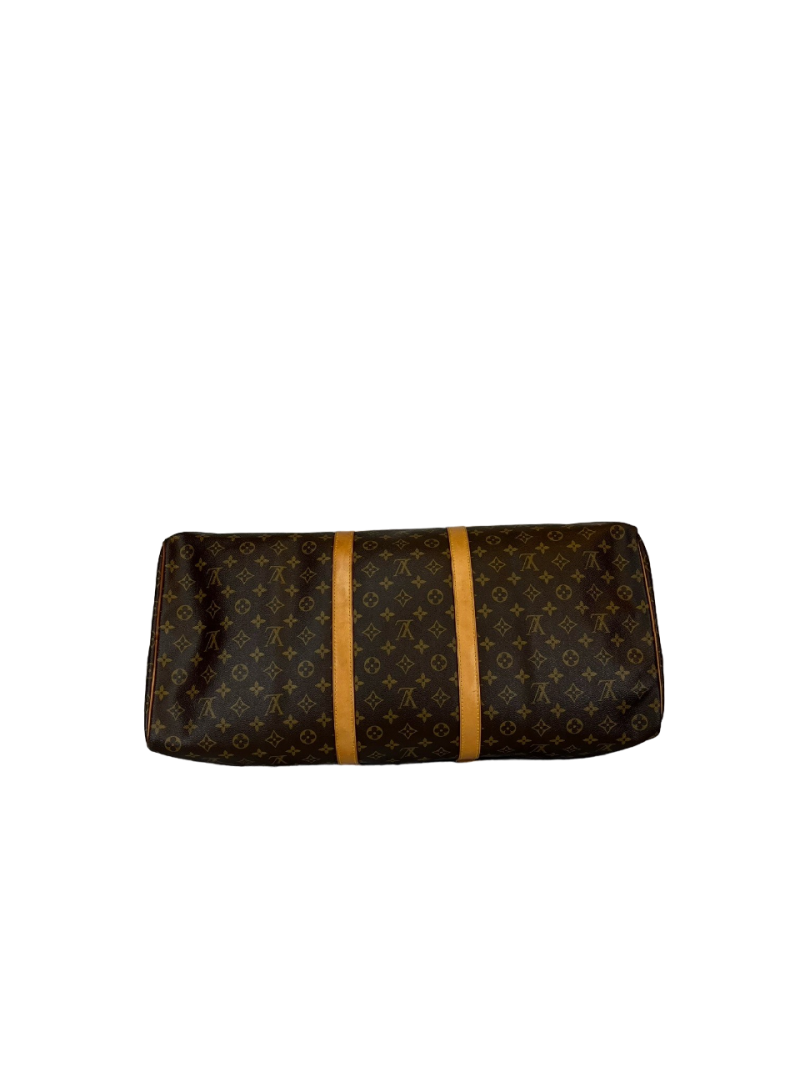 Louis Vuitton Boston Keepall Bandouliere 45 Monogram Bag #MN699 - Image 3