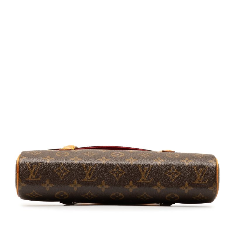 Brown Louis Vuitton Monogram Pegase 55 Travel Bag - Image 4