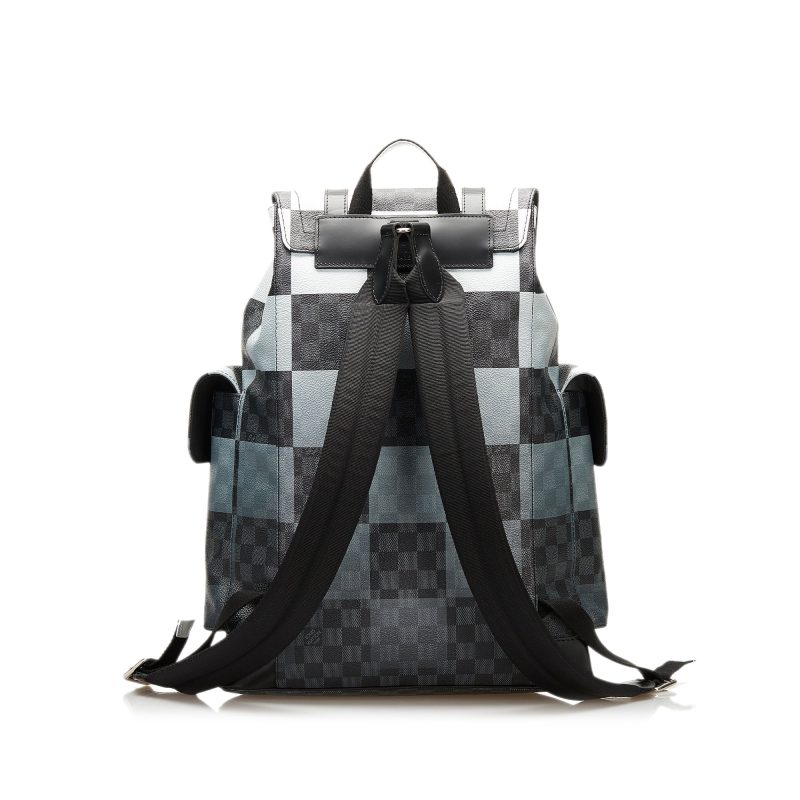 Louis Vuitton Christopher Backpack Giant Damier Graphite Canvas - Image 3