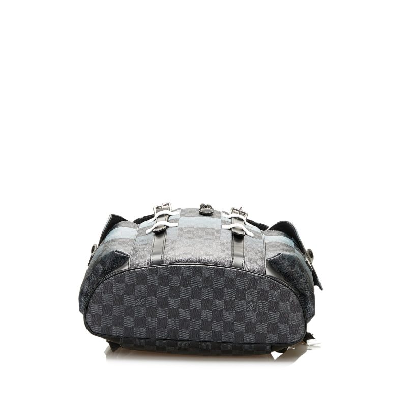 Louis Vuitton Christopher Backpack Giant Damier Graphite Canvas - Image 4