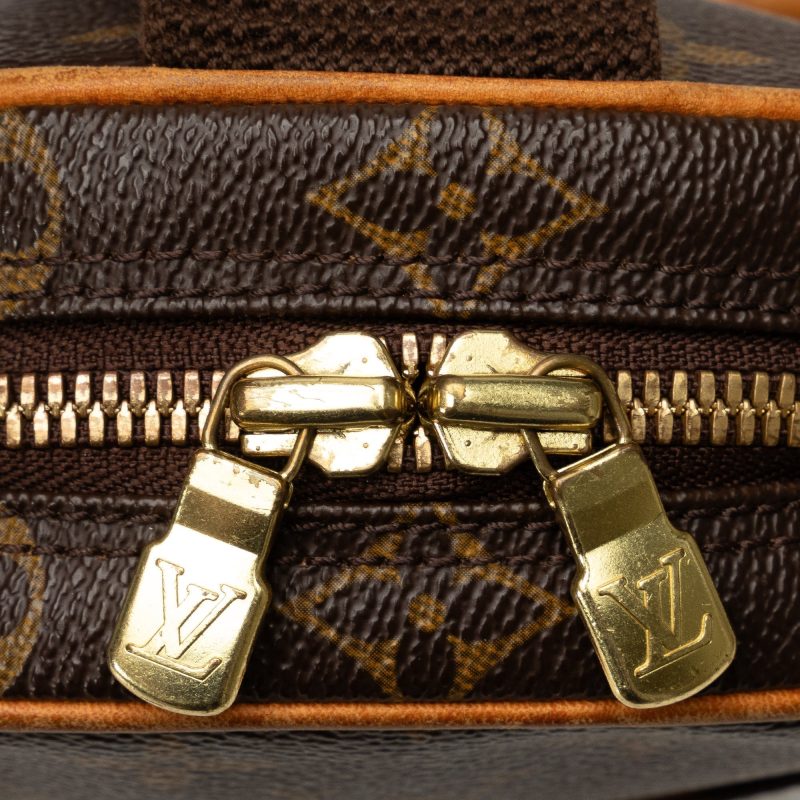 Brown Louis Vuitton Monogram Pochette Gange Crossbody Bag - Image 10
