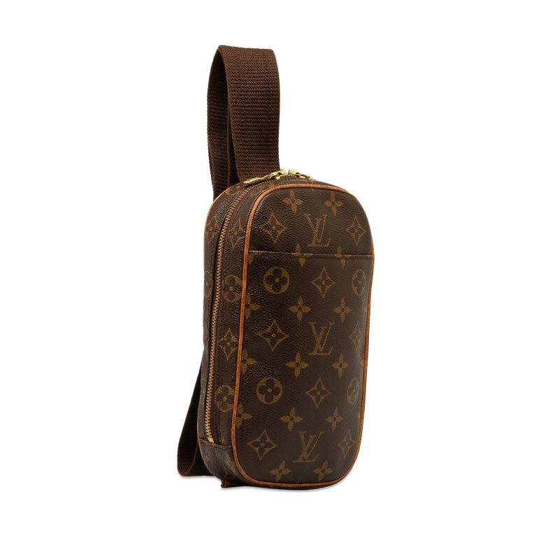 Brown Louis Vuitton Monogram Pochette Gange Crossbody Bag - Image 2