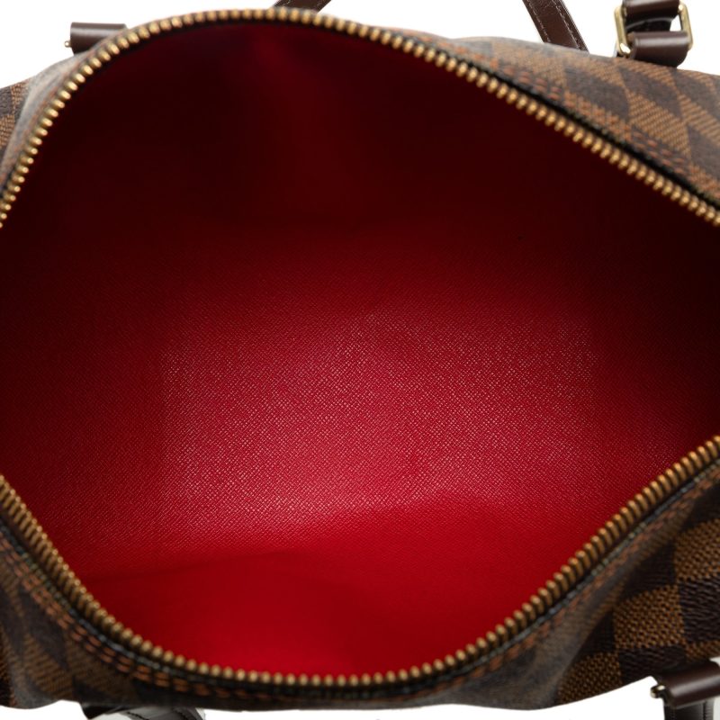 Brown Louis Vuitton Damier Ebene Pochette Accessoires Shoulder Bag - Image 5