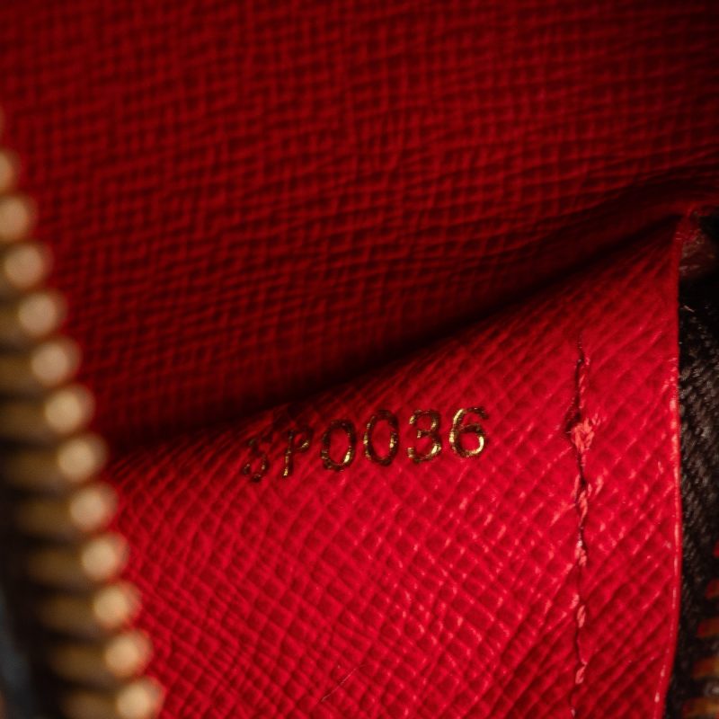Brown Louis Vuitton Damier Ebene Pochette Accessoires Shoulder Bag - Image 7