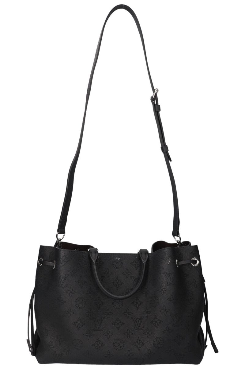 LOUIS VUITTON Bella Tote Noir M59200 Monogram Mahina - Image 3