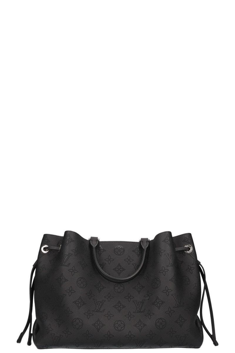 LOUIS VUITTON Bella Tote Noir M59200 Monogram Mahina