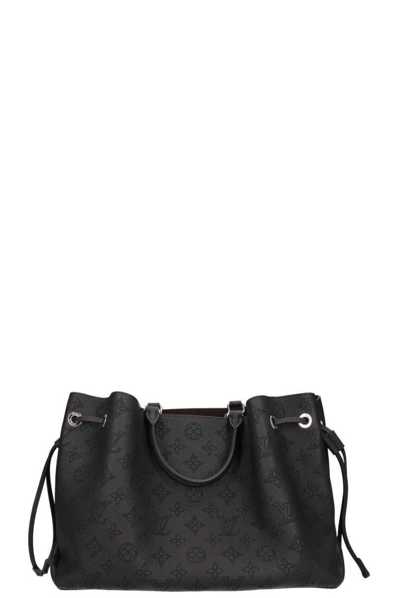 LOUIS VUITTON Bella Tote Noir M59200 Monogram Mahina - Image 6