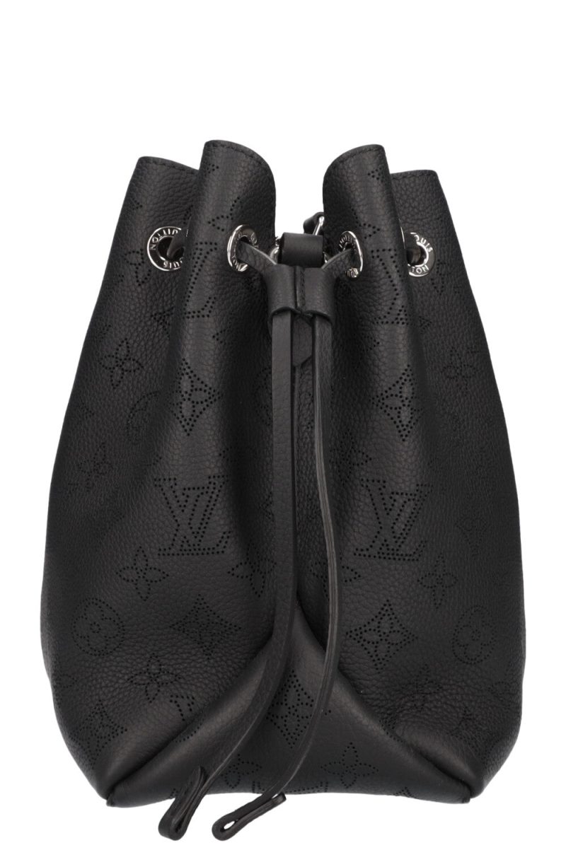 LOUIS VUITTON Bella Tote Noir M59200 Monogram Mahina - Image 7