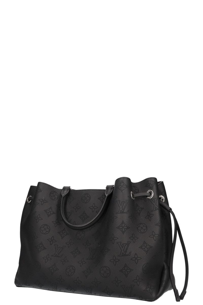 LOUIS VUITTON Bella Tote Noir M59200 Monogram Mahina - Image 8