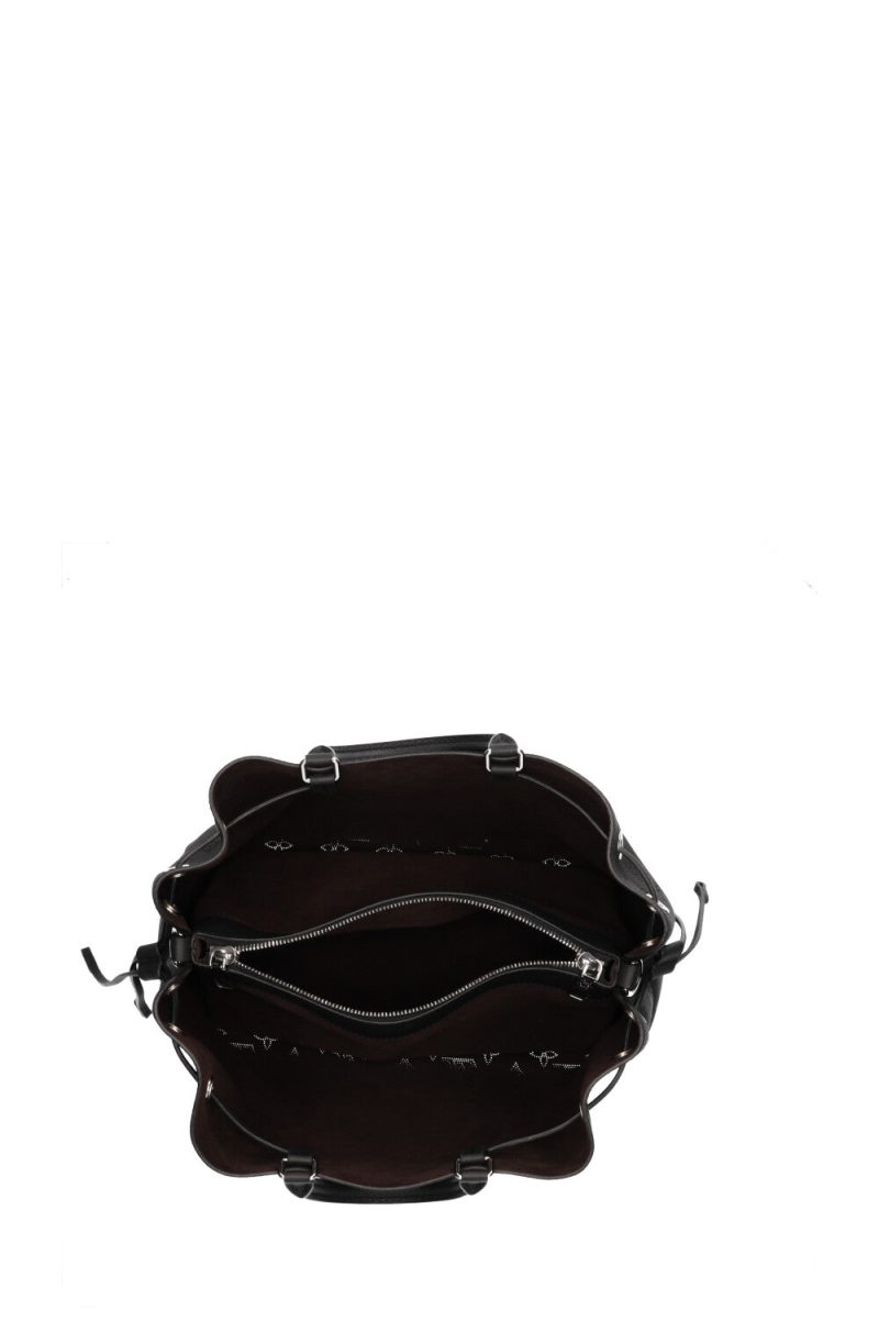 LOUIS VUITTON Bella Tote Noir M59200 Monogram Mahina - Image 9
