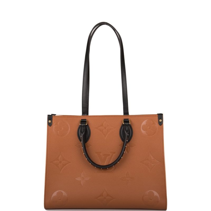 Louis Vuitton Caramel Wild At Heart Empreinte Giant Monogram OnTheGo MM - Image 10