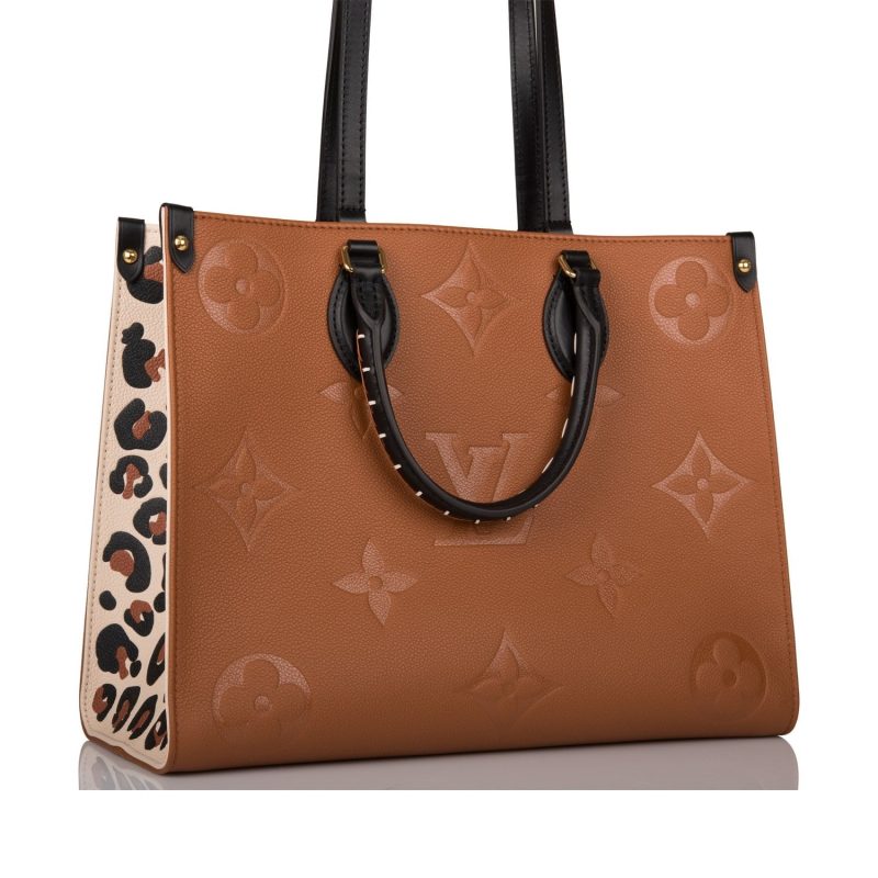 Louis Vuitton Caramel Wild At Heart Empreinte Giant Monogram OnTheGo MM - Image 2