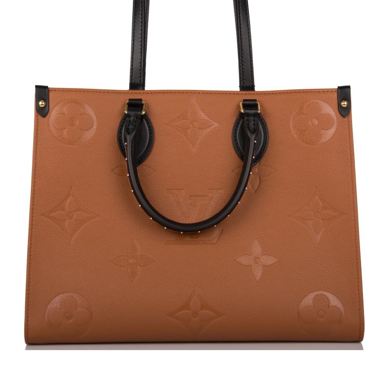 Louis Vuitton Caramel Wild At Heart Empreinte Giant Monogram OnTheGo MM - Image 4
