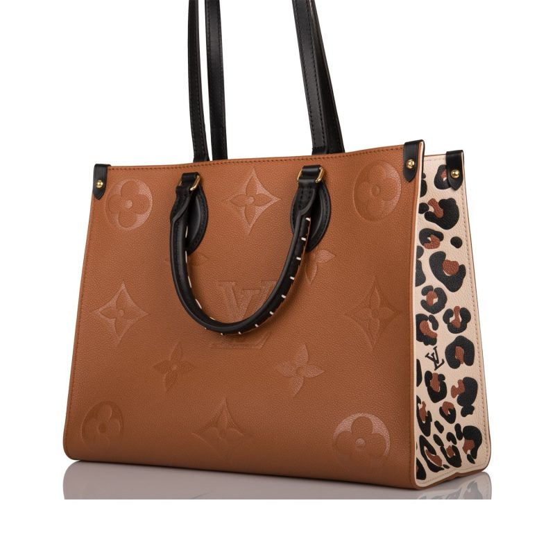 Louis Vuitton Caramel Wild At Heart Empreinte Giant Monogram OnTheGo MM - Image 5